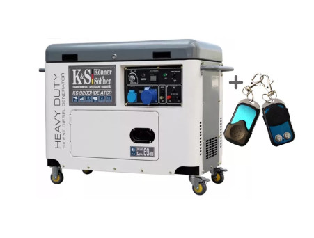 Генератор дизельный Könner&Söhnen KS 9200HDE ATSR