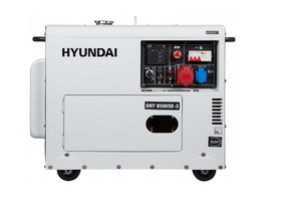 Генератор дизельний Hyundai DHY 8500SE-3