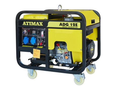Генератор дизельный ATIMAX ADG12E, 7/8 кВт, 220В
