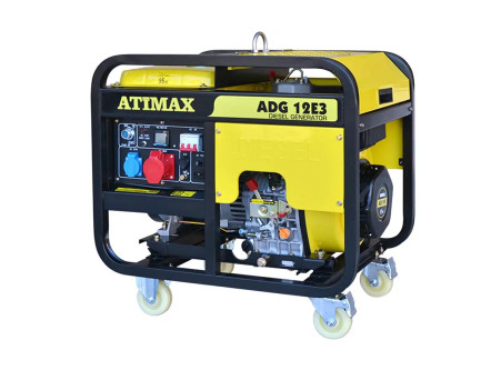 Генератор дизельный ATIMAX ADG12E3, 7/8 кВт
