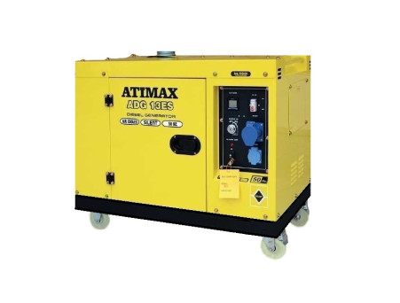 Генератор дизельный ATIMAX ADG13ES, 9/10 кВт