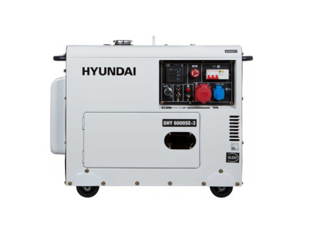 Генератор дизельный Hyundai DHY 6000SE-3