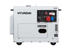 Генератор дизельний Hyundai DHY 8000SE-3