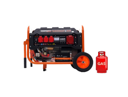 Генератор ГАЗ/бензиновый Kraft Dele KD164 5/5,5кВт