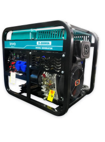 Дизельний генератор INVO D-8000EA, 7.5/8кВт, 220В