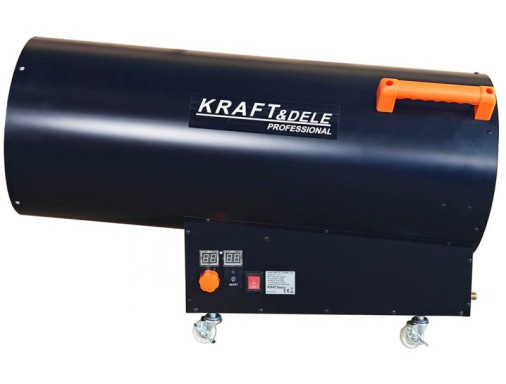 Газовый обогреватель Kraft Dele 100 кВт + редуктор AUTOMAT KD11707