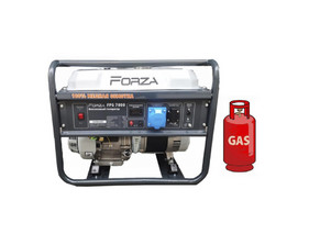 Генератор ГАЗ/бензиновий Forza FPG7000Е 5.0/5.5 кВт з електрозапуском
