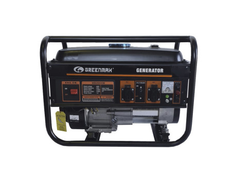 Бензиновый генератор GREENMAX MB3900B 2.8/3.0 кВт с ручным запуском