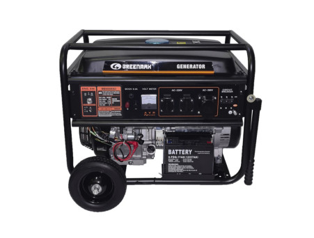 Генератор бензиновый GREENMAX MB9000EB3 7.0/7.5 кВт, трехфазный, с электрозапуском