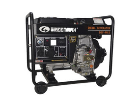Генератор дизельний GREENMAX 3GF-ME3 2.8/3.2 кВт, трифазний, з електрозапуском
