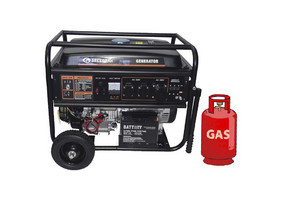 Генератор ГАЗ/бензиновий GREENMAX MB6500EB3 5.0/5.5 кВт, трифазний, з електрозапуском