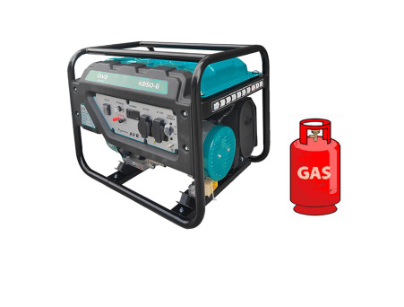 Генератор ГАЗ/бензиновый INVO H3500-G 2.8/3.0 кВт с ручным запуском