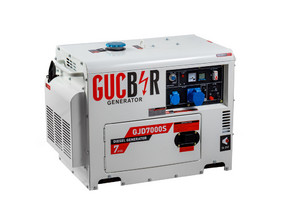 Генератор дизельний Gucbir GJD7000S 6.0/7.0 кВт з електрозапуском