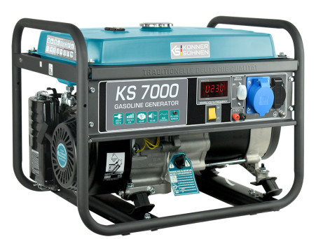 Генератор бензиновый Könner&Söhnen KS 7000 5.0кВт/5.5кВт ручн.