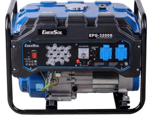 Генератор бензиновий EnerSol EPG-3200S 2.8/3.2 кВт з ручним запуском