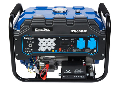 Генератор бензиновий EnerSol EPG-3000SE 2.7/3.0 кВт з електрозапуском