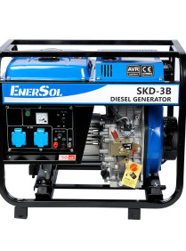 Генератор дизельный EnerSol SKD-3B 2.8/3.0 кВт с ручным запуском