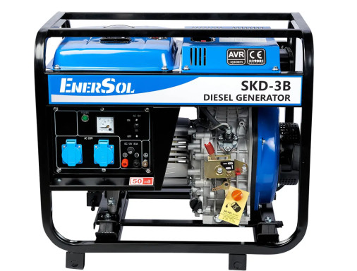 Генератор дизельний EnerSol SKD-3B 2.8/3.0 кВт з ручним запуском