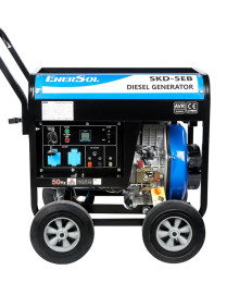 Генератор дизельный EnerSol SKD-5ЕB 4.6/5.0 кВт с электрозапуском