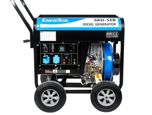 Генератор дизельний EnerSol SKD-5ЕB 4.6/5.0 кВт з електрозапуском