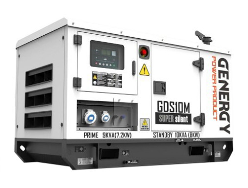 Генератор дизельный GENERGY GDS10M 7.2/8.0 кВт с автозапуском