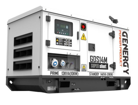 Генератор дизельный GENERGY GDS14M 10.4/11.2 кВт с автозапуском