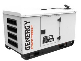 Генератор дизельний GENERGY GDS27T 20.0/22.0 кВт, трифазний, з автозапуском