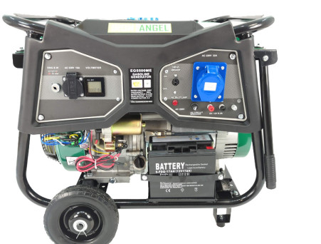 Бензиновый генератор Iron Angel EG 5500 ME 5 кВт эл. стартер