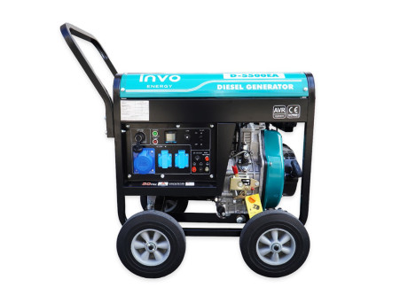 Дизельный генератор INVO D-5500EA, 5/5,5 кВт, 220В