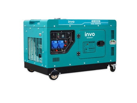 Дизельный генератор INVO DS-8000EA в кожухе, 7,5/8кВт, 220В