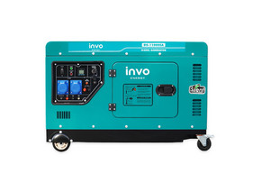 Дизельний генератор INVO DS-11000EA у кожусі, 10/11кВт, 220В