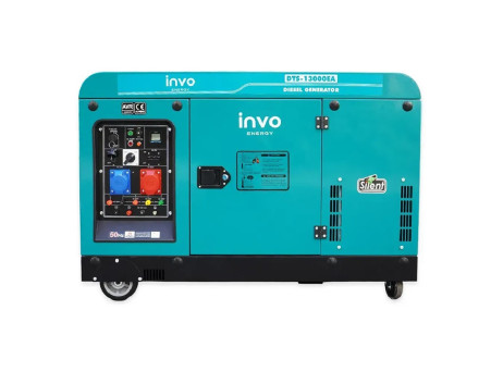 Дизельный генератор INVO DTS-13000EA в кожухе, 12/13кВт, 220/380В