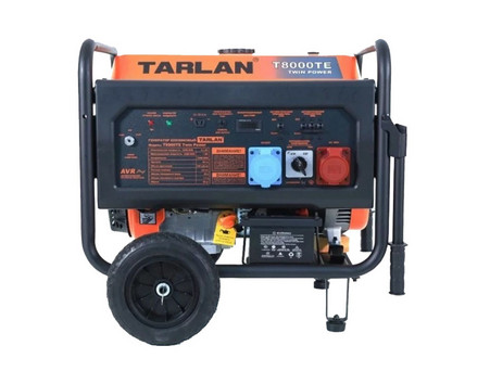 Бензиновый генератор Tarlan T8000TE 6.5/7.0 кВт, трехфазный, с электрозапуском