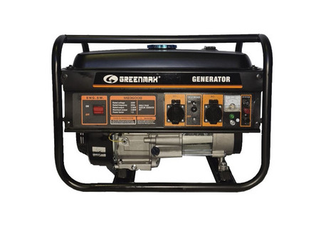 Бензиновый генератор GREENMAX MB3600B 2.5/2.8 кВт с ручным запуском